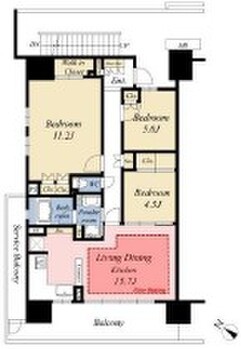 apartment 千葉県流山市市野谷666-1　シェーンガルテン1階