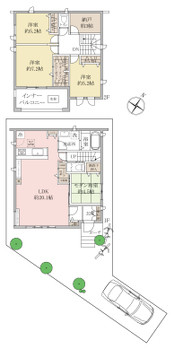 detached 千葉県柏市南柏中央６－３Ｓ５０９ＫＩＮＧ２０５／１０５
