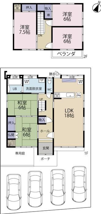 detached 新潟県新潟市中央区天神尾１丁目12-9