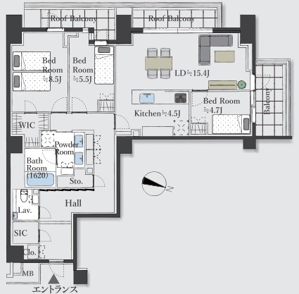 apartment 東京都渋谷区東４丁目
地図を見る