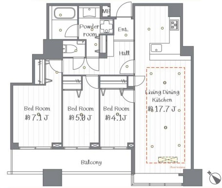 apartment 東京都荒川区西日暮里２丁目
地図を見る
