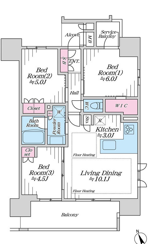 apartment 東京都江戸川区松江５丁目
地図を見る