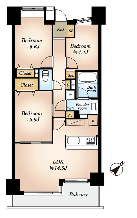 apartment 東京都北区滝野川７丁目
地図を見る