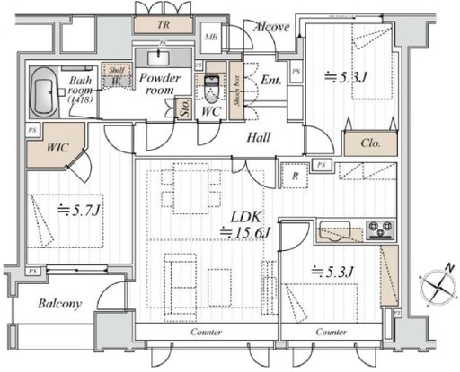 apartment 東京都中央区日本橋堀留町２丁目
地図を見る