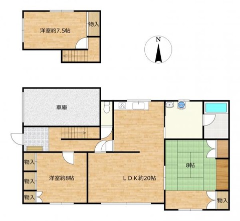 detached 北海道帯広市東七条南１４丁目1番地13