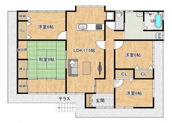 detached 山形県長井市清水町１丁目
地図を見る