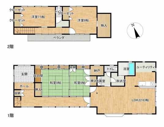 detached 茨城県結城市大字結城
地図を見る