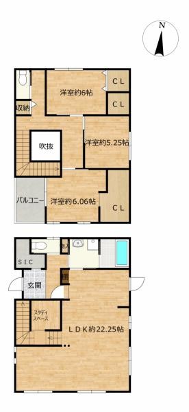 detached 茨城県常総市内守谷町きぬの里３丁目
地図を見る