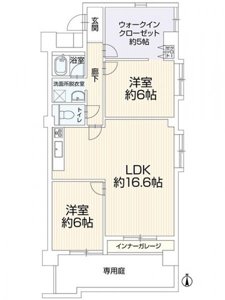 apartment 愛知県名古屋市名東区本郷３丁目5　グロゥバルビル2階　2-C号室