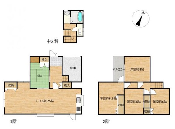 detached 愛知県名古屋市名東区本郷３丁目5　グロゥバルビル2階　2-C号室