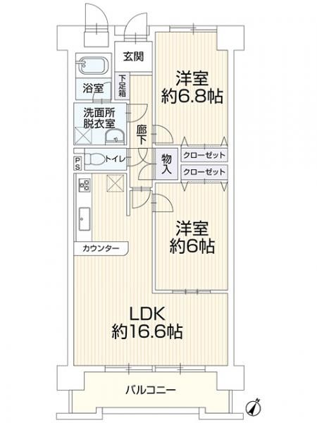 apartment 愛知県名古屋市名東区本郷３丁目5　グロゥバルビル2階　2-C号室