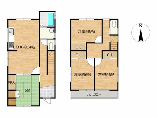 detached 愛知県名古屋市名東区本郷３丁目5　グロゥバルビル2階　2-C号室