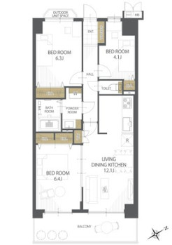 apartment 千葉県船橋市本町２丁目10-14 いちご船橋ビル6階
