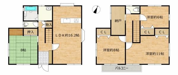 detached 福岡県飯塚市楽市494番地9　ｼｬｰﾒｿﾞﾝMA　1階2号室