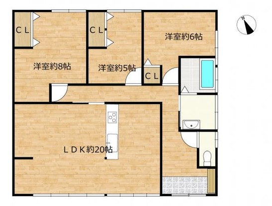 detached 福岡県飯塚市楽市494番地9　ｼｬｰﾒｿﾞﾝMA　1階2号室