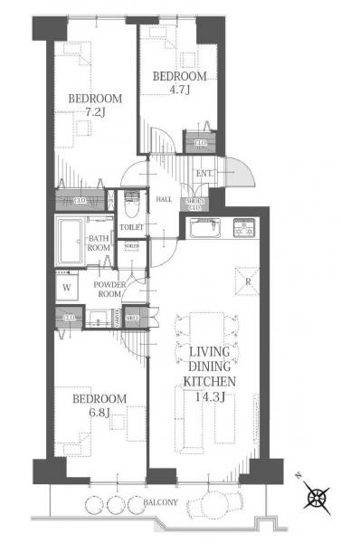 apartment 北海道札幌市南区澄川四条１丁目１番４０ジンビル澄川