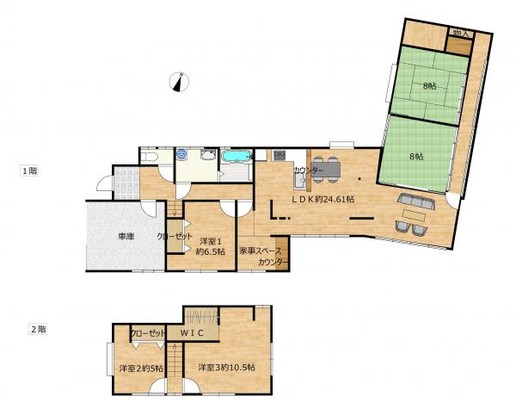 detached 広島県三次市十日市中１丁目13-36　グランドグレース十日市1階102号