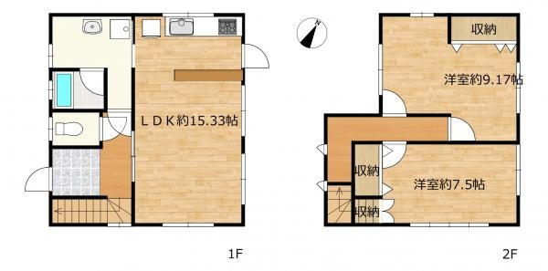 detached 新潟県新発田市富塚町２丁目２－３２