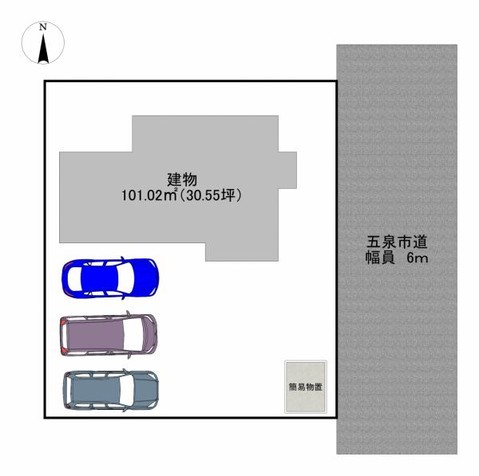 detached 新潟県新発田市富塚町２丁目２－３２