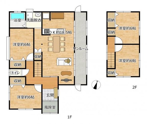 detached 新潟県新発田市新富町３丁目
地図を見る