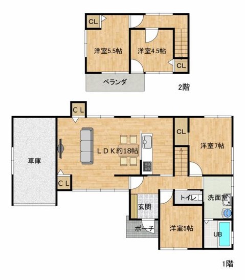 detached 新潟県新発田市富塚町２丁目２－３２