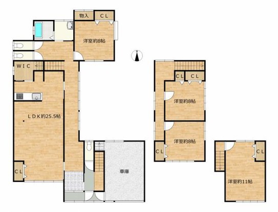 detached 新潟県新発田市富塚町２丁目２－３２