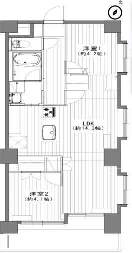 apartment 神奈川県相模原市中央区相模原２丁目7-1 ヴェルデュール相模原 1F