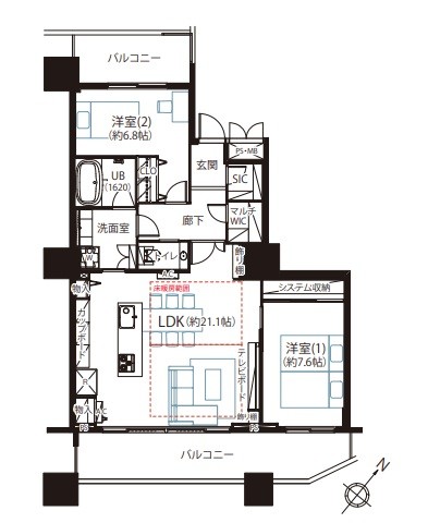 apartment 神奈川県横浜市西区北幸１丁目11-11　NMF 横浜西口ビル　1F