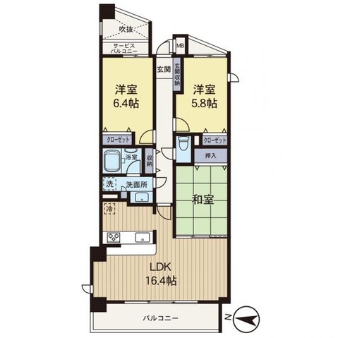 apartment 神奈川県藤沢市鵠沼石上１丁目6-1　エスタ藤沢