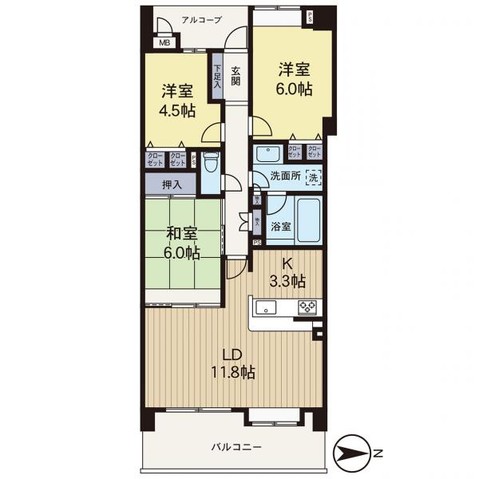 apartment 神奈川県藤沢市鵠沼石上１丁目6-1　エスタ藤沢