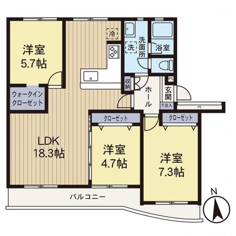 apartment 神奈川県藤沢市鵠沼石上１丁目6-1　エスタ藤沢