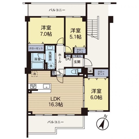 apartment 神奈川県藤沢市鵠沼石上１丁目6-1　エスタ藤沢
