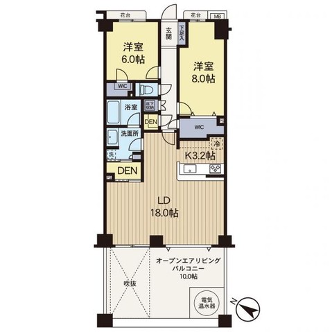 apartment 神奈川県藤沢市鵠沼石上１丁目6-1　エスタ藤沢