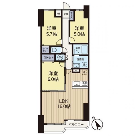 apartment 神奈川県藤沢市鵠沼石上１丁目6-1　エスタ藤沢