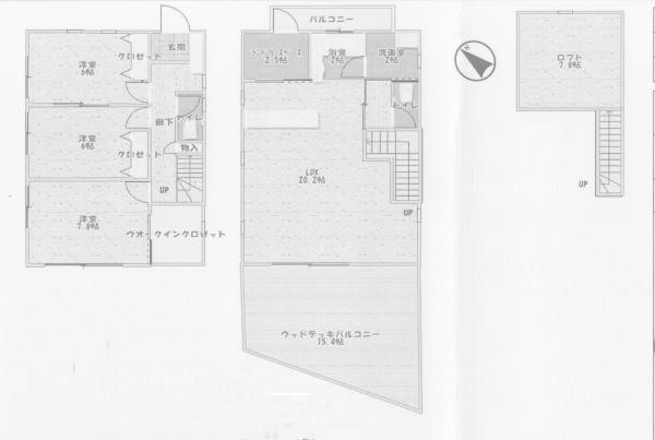 detached 神奈川県藤沢市鵠沼石上１丁目6-1　エスタ藤沢