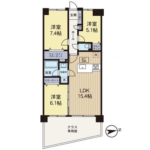 apartment 神奈川県藤沢市鵠沼石上１丁目6-1　エスタ藤沢