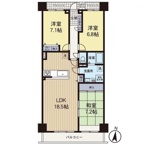 apartment 神奈川県藤沢市鵠沼石上１丁目6-1　エスタ藤沢