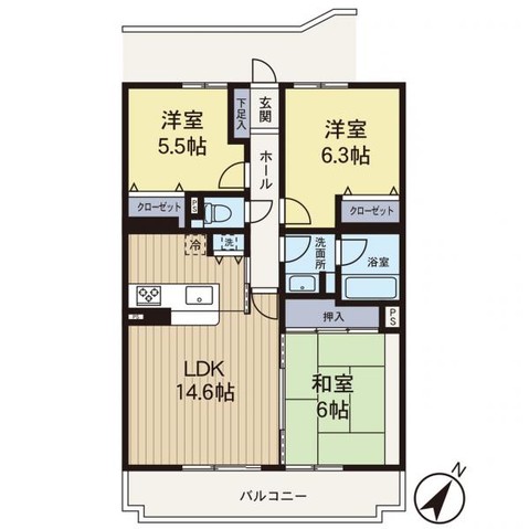 apartment 神奈川県藤沢市鵠沼石上１丁目6-1　エスタ藤沢
