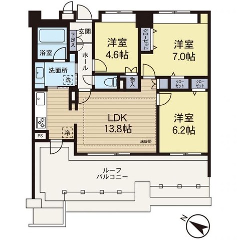 apartment 神奈川県藤沢市鵠沼石上１丁目6-1　エスタ藤沢