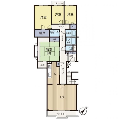 apartment 神奈川県藤沢市鵠沼石上１丁目6-1　エスタ藤沢