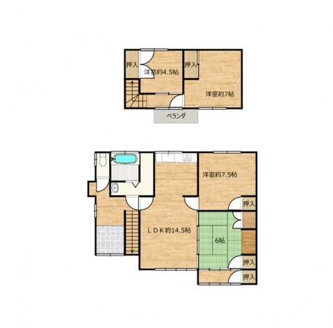 detached 福岡県大牟田市大字岩本2417-1-201