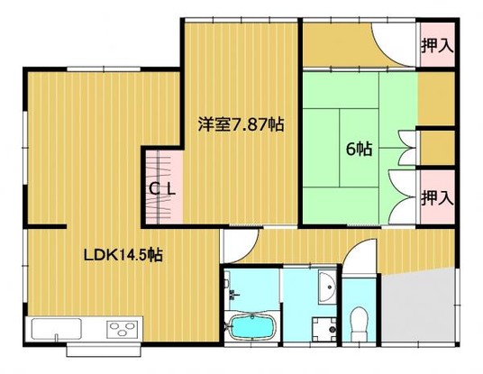 detached 福岡県大牟田市大字岩本2417-1-201