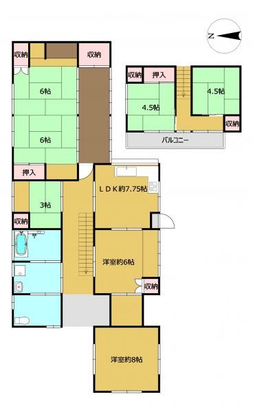 detached 福岡県大牟田市大字岩本2417-1-201
