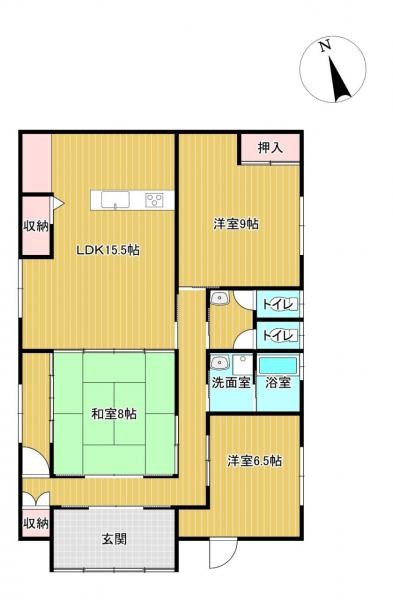 detached 福岡県大牟田市大字岩本2417-1-201