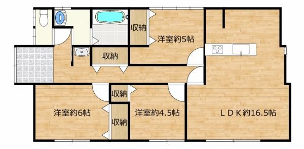 detached 福岡県大牟田市大字岩本2417-1-201