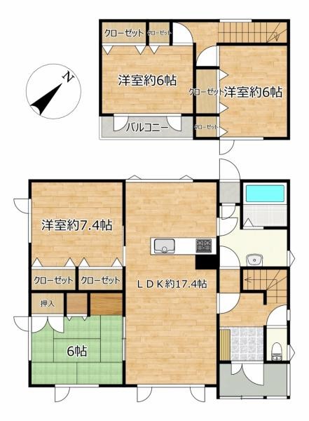 detached 北海道登別市鷲別町５丁目
地図を見る