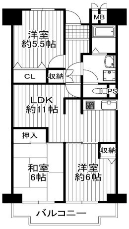 apartment 京都府京都市西京区大枝北沓掛町２丁目12-1　サンシティ桂坂壱番館1Ｆ