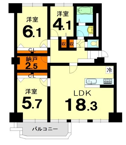 apartment 京都府京都市西京区大枝北沓掛町２丁目12-1　サンシティ桂坂壱番館1Ｆ