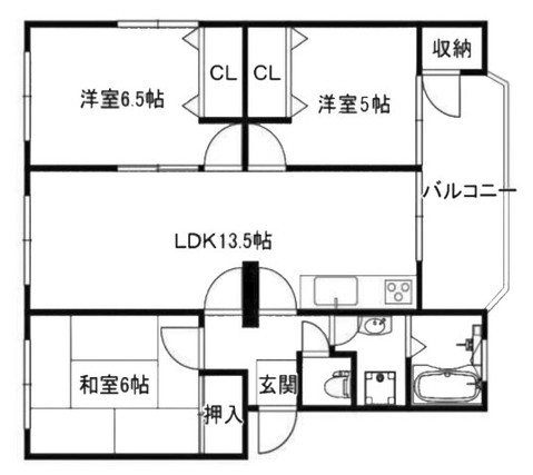 apartment 京都府京都市西京区大枝北沓掛町２丁目12-1　サンシティ桂坂壱番館1Ｆ