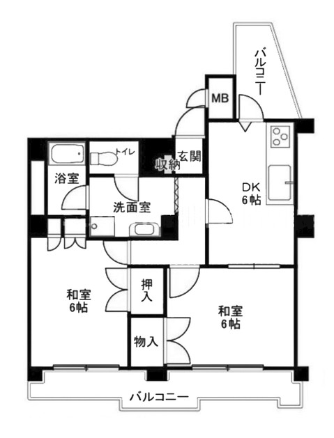 apartment 京都府京都市西京区大枝北沓掛町２丁目12-1　サンシティ桂坂壱番館1Ｆ